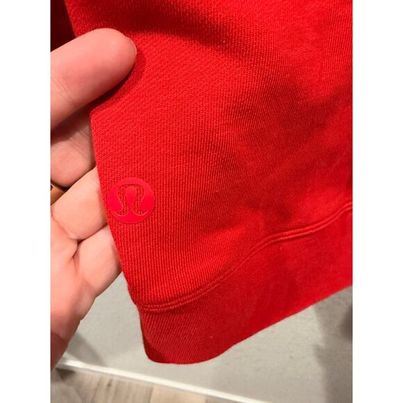 Lululemon Team Canada Perfectly Oversized Crew in Red Size 2 - Picture 5 of 11